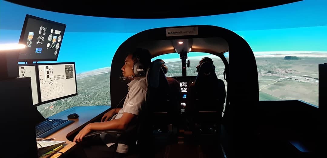 Simulator training preview